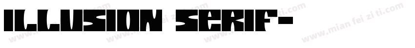 illusion serif字体转换